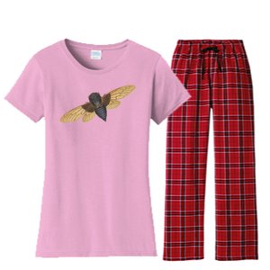 Cicada Women's Flannel Pajama Set