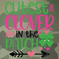 Cutest Clover In The Patch Four Leaf Clover Gift Legacy Tie Dye Trucker Hat