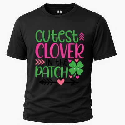 Cutest Clover In The Patch Four Leaf Clover Gift Performance Shirt