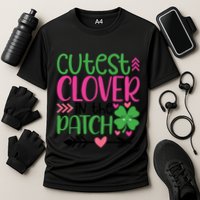 Cutest Clover In The Patch Four Leaf Clover Gift Performance Shirt