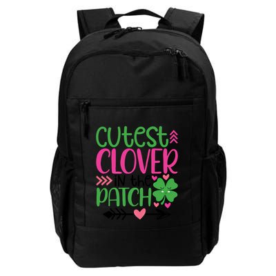 Cutest Clover In The Patch Four Leaf Clover Gift Backpack
