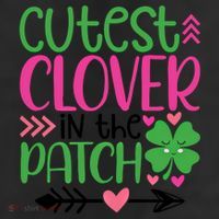 Cutest Clover In The Patch Four Leaf Clover Gift Beanie