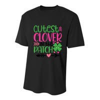 Cutest Clover In The Patch Four Leaf Clover Gift Youth Performance Sprint T-Shirt