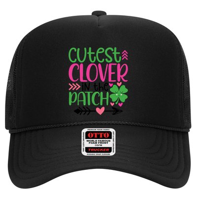 Cutest Clover In The Patch Four Leaf Clover Gift Trucker Hat