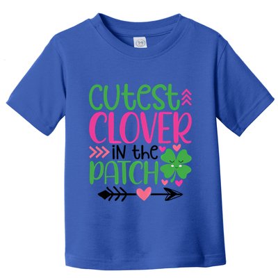 Cutest Clover In The Patch Four Leaf Clover Gift Toddler T-Shirt