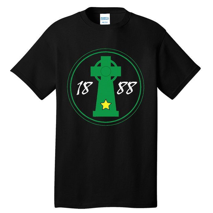 Celtic Cross Irish 1888 Coybig Tall T-Shirt