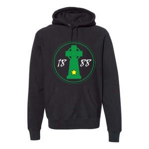 Celtic Cross Irish 1888 Coybig Premium Hoodie