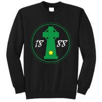 Celtic Cross Irish 1888 Coybig Tall Sweatshirt