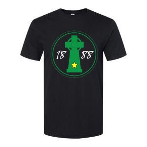 Celtic Cross Irish 1888 Coybig Softstyle CVC T-Shirt