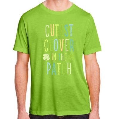 Cutest Clover In The Patch Graphic Gift Adult ChromaSoft Performance T-Shirt