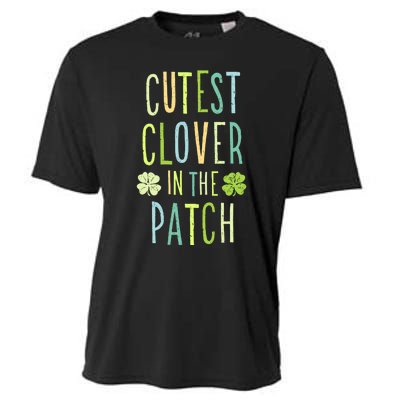 Cutest Clover In The Patch Graphic Gift Cooling Performance Crew T-Shirt