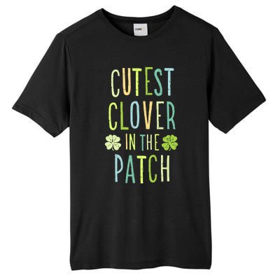 Cutest Clover In The Patch Graphic Gift Tall Fusion ChromaSoft Performance T-Shirt