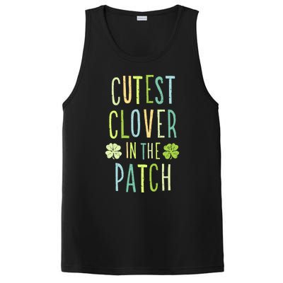 Cutest Clover In The Patch Graphic Gift PosiCharge Competitor Tank