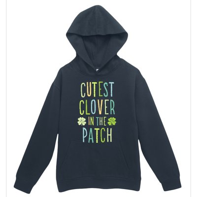 Cutest Clover In The Patch Graphic Gift Urban Pullover Hoodie