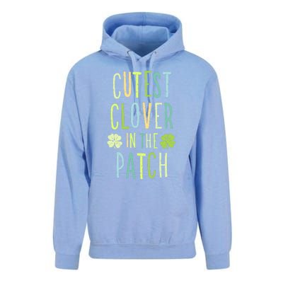 Cutest Clover In The Patch Graphic Gift Unisex Surf Hoodie