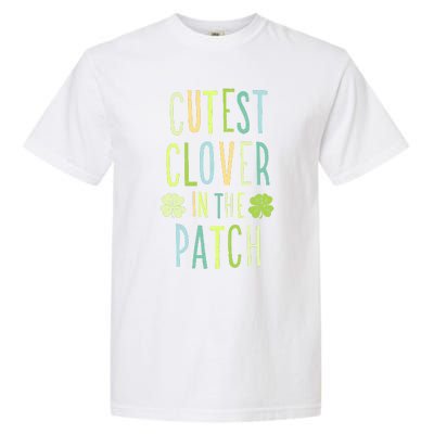 Cutest Clover In The Patch Graphic Gift Garment-Dyed Heavyweight T-Shirt