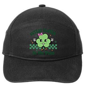 Cutest Clover In The Patch St Patricks Day Great Gift 7-Panel Snapback Hat