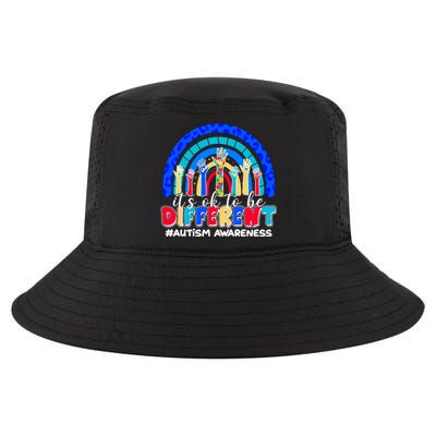 Cute Colorful It's Ok To Be Different #Autism Awareness Cool Comfort Performance Bucket Hat