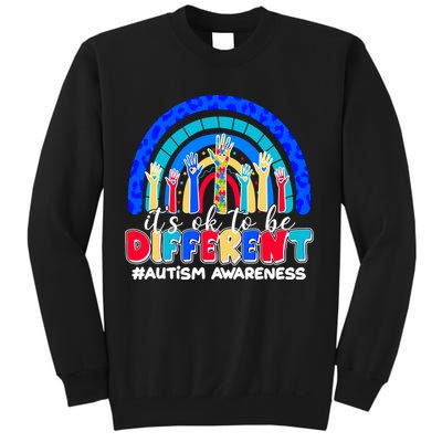 Cute Colorful It's Ok To Be Different #Autism Awareness Sweatshirt