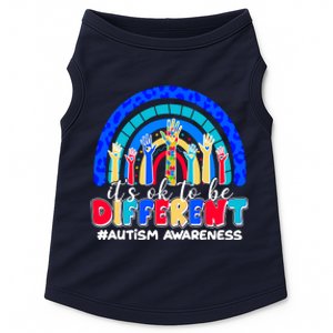 Cute Colorful It's Ok To Be Different #Autism Awareness Doggie Tank