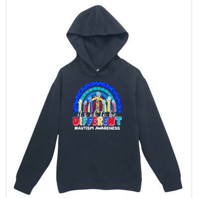 Cute Colorful It's Ok To Be Different #Autism Awareness Urban Pullover Hoodie