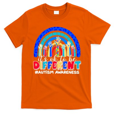 Cute Colorful It's Ok To Be Different #Autism Awareness T-Shirt