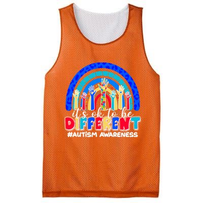 Cute Colorful It's Ok To Be Different #Autism Awareness Mesh Reversible Basketball Jersey Tank