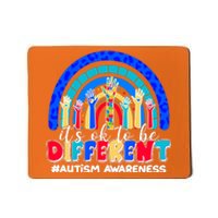 Cute Colorful It's Ok To Be Different #Autism Awareness Mousepad