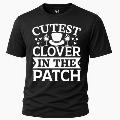 Cutest Clover In The Patch Gift Cooling Performance Crew T-Shirt