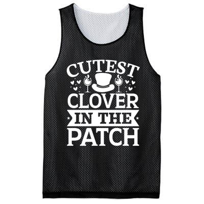 Cutest Clover In The Patch Gift Mesh Reversible Basketball Jersey Tank