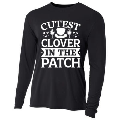 Cutest Clover In The Patch Gift Cooling Performance Long Sleeve Crew