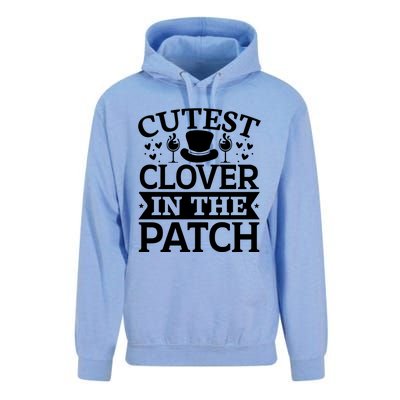 Cutest Clover In The Patch Gift Unisex Surf Hoodie