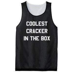 Coolest Cracker In The Box Mesh Reversible Basketball Jersey Tank