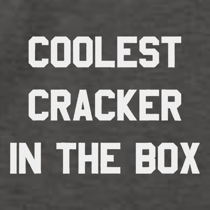 Coolest Cracker In The Box Vector Backpack