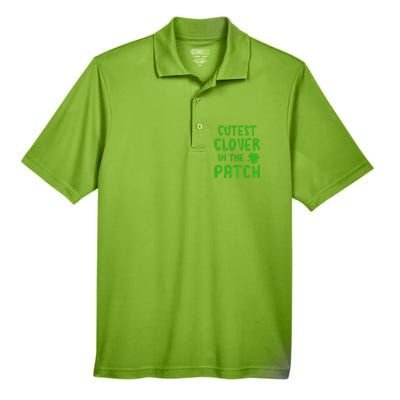 Cutest Clover In The Patch Gift Men's Origin Performance Pique Polo