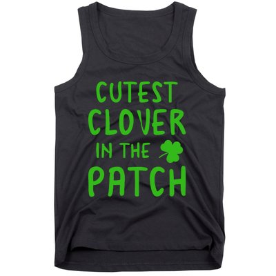 Cutest Clover In The Patch Gift Tank Top