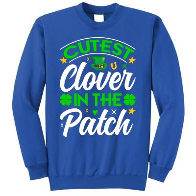 Cutest Clover In The Patch Gift Sweatshirt