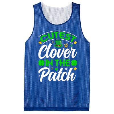 Cutest Clover In The Patch Gift Mesh Reversible Basketball Jersey Tank