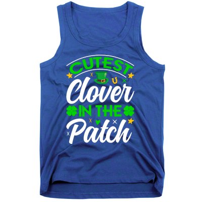 Cutest Clover In The Patch Gift Tank Top