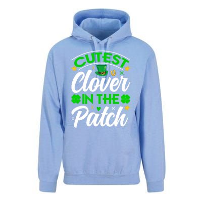 Cutest Clover In The Patch Gift Unisex Surf Hoodie