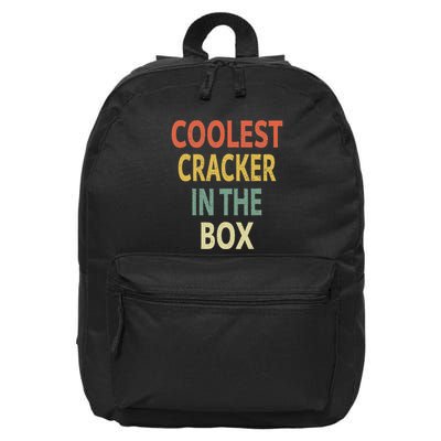 Coolest Cracker In The Box 16 in Basic Backpack