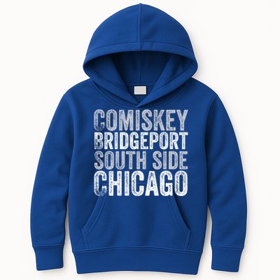 Classic Chicago Illinois Baseball Fan Comiskey Retro Vintage Funny Gift Kids Hoodie