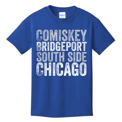 Classic Chicago Illinois Baseball Fan Comiskey Retro Vintage Funny Gift Kids T-Shirt