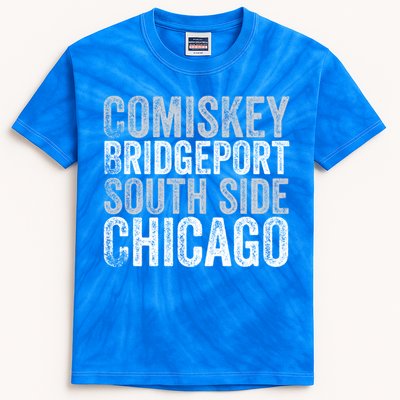 Classic Chicago Illinois Baseball Fan Comiskey Retro Vintage Funny Gift Kids Tie-Dye T-Shirt