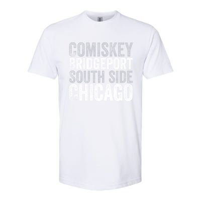 Classic Chicago Illinois Baseball Fan Comiskey Retro Vintage Funny Gift Softstyle CVC T-Shirt