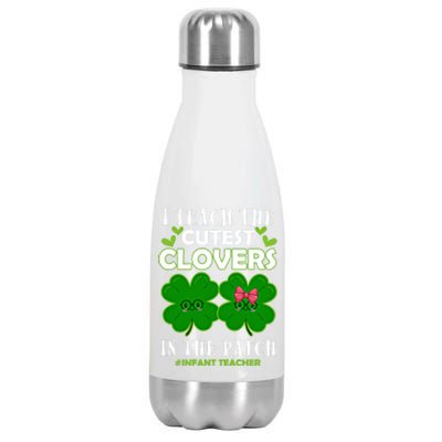 Cutest Clovers In Patch St PatrickS Day Infant Teacher Cute Gift Stainless Steel Insulated Water Bottle