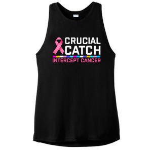 Crucial Catch Intercept Cancer Pullover Ladies PosiCharge Tri-Blend Wicking Tank