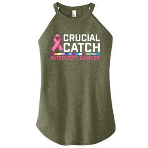 Crucial Catch Intercept Cancer Pullover Women's Perfect Tri Rocker Tank