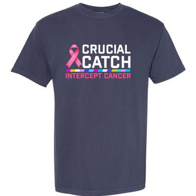 Crucial Catch Intercept Cancer Pullover Garment-Dyed Heavyweight T-Shirt