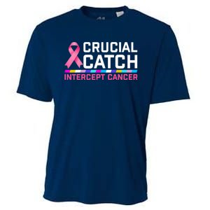 Crucial Catch Intercept Cancer Pullover Cooling Performance Crew T-Shirt